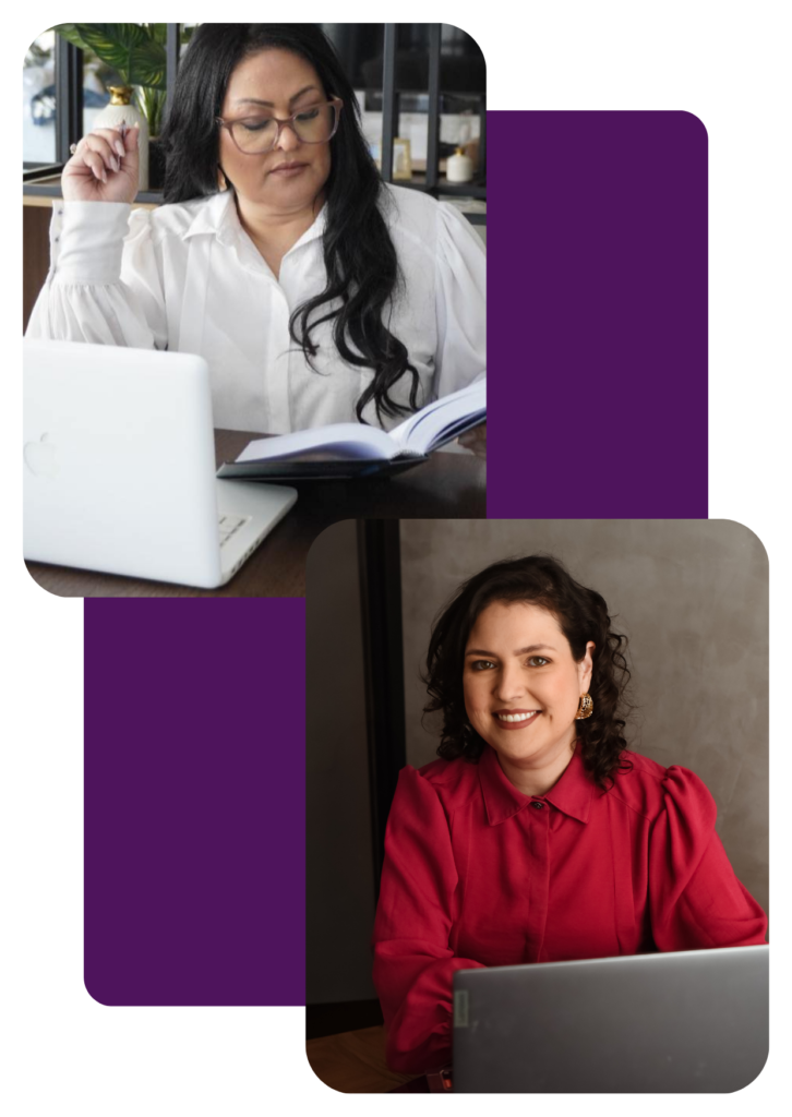 Dra. Camila Catanho e Alexsandra Aguiar